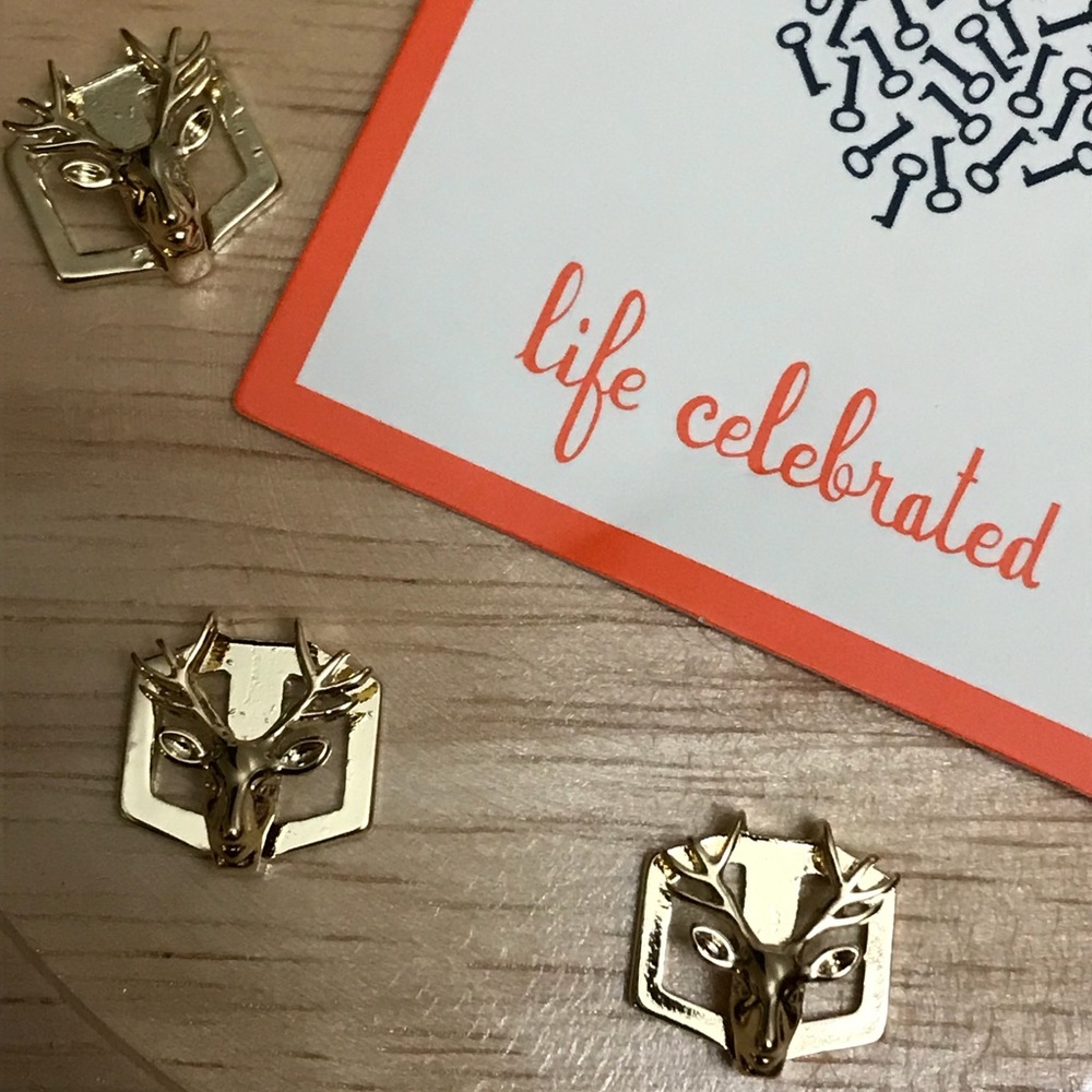 Keep Collective: Deer charm (gold)